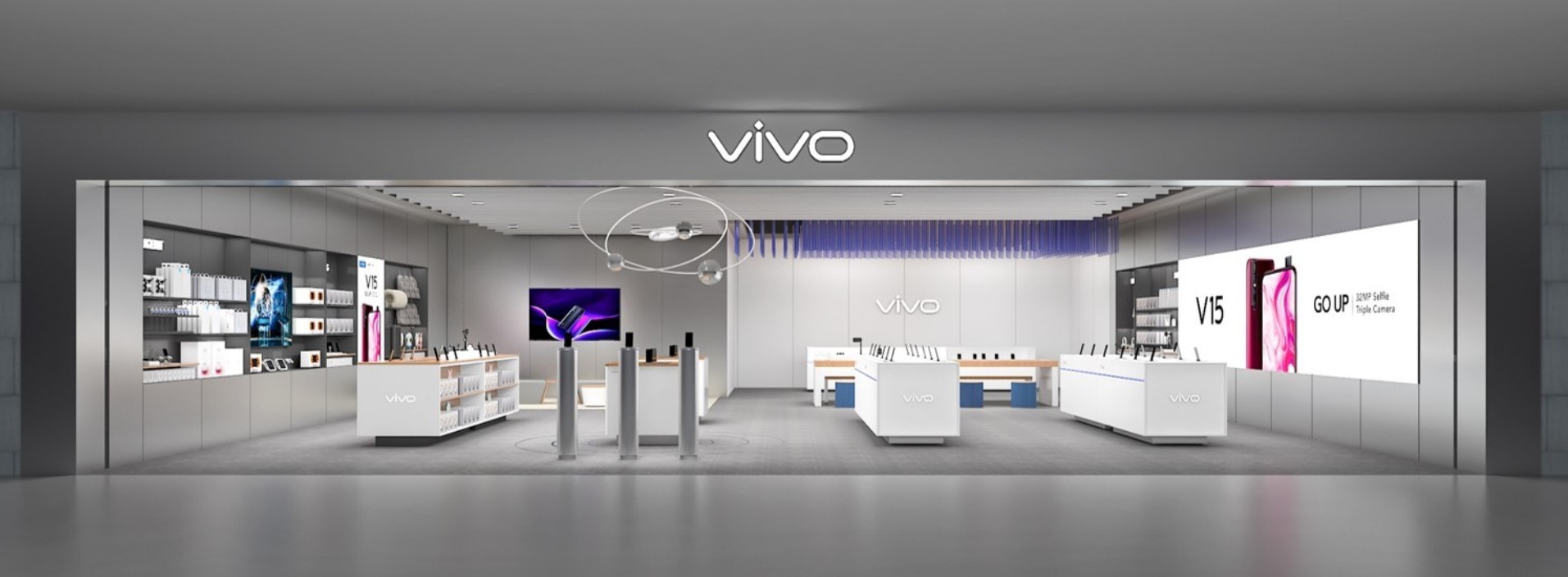 vivo smart phone branding store